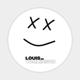 Louis Tomlinson Smiley Face Magnet